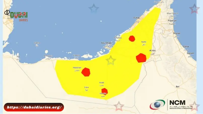 Rain map live Uae | National centre uae map