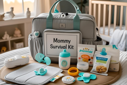 Mommy Survival Kit | New mom survival kit ideas |