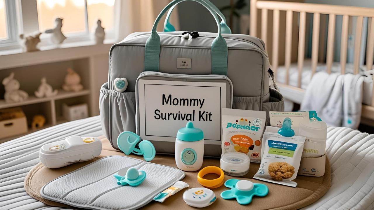 Mommy Survival Kit | New mom survival kit ideas |